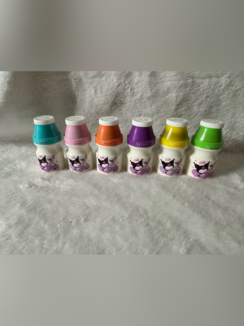 Magic Your Life x Kuromi Bottle Lip Gloss Bottle - Various color caps and gloss